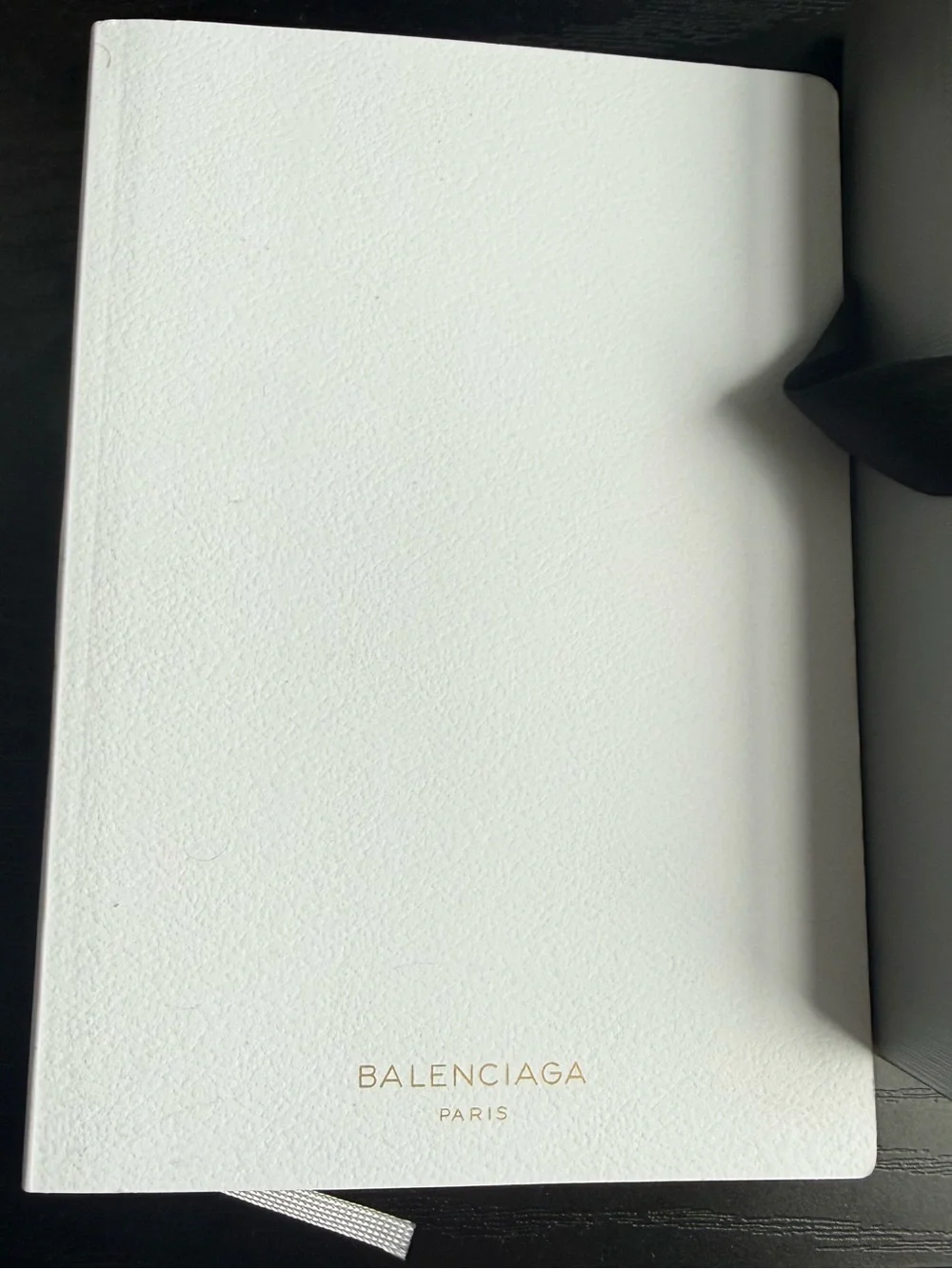 Balenciaga Fragrance Notebook A5-White-Unisex luxury accessory